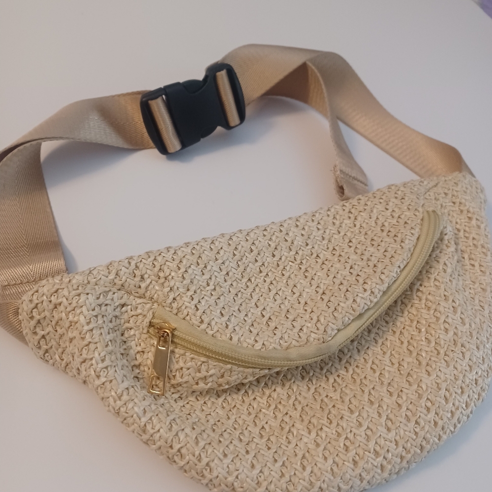 Amazon Woven Chest Fanny Pack Purse With Strap